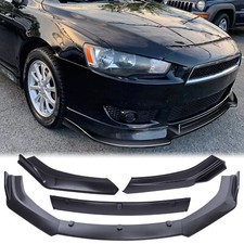 Matte Black Front Bumper Lip