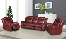 Burgundy Red Leather Gel