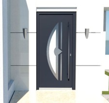 Front Door Modern Solid
