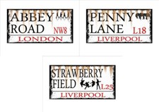 Vintage Style Beatles Street