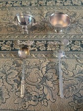 Chinese soup bowls, spoons and