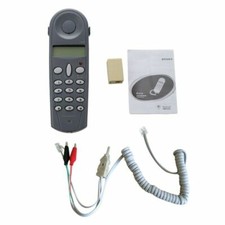 Telephone Phone Lineman Butt Test Tester Tool Cable Set W6D9