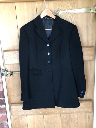 Ladies black hunt - , coat