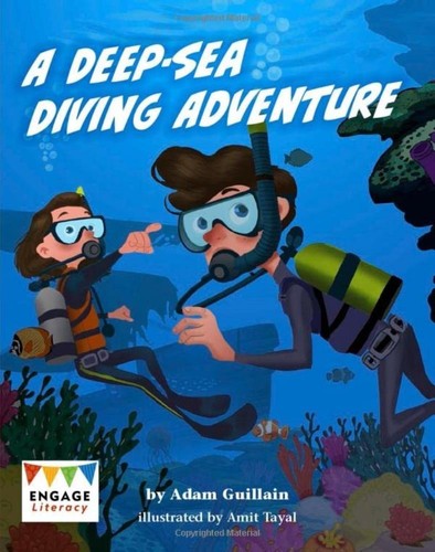Deep sea diving adventure - a,