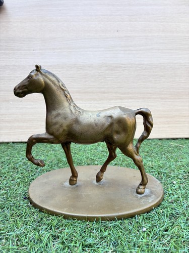 Vintage brass horse - vintage, figurine