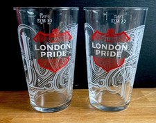 Set of 4 x London Pride Pint