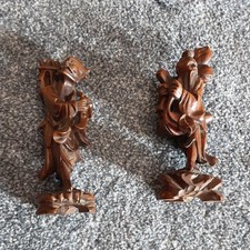 Oriental Figures Rare Antique
