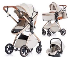 Luxury 3 in 1 Baby Stroller
