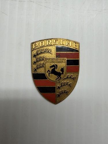 Vintage porsche grill badge - grill,