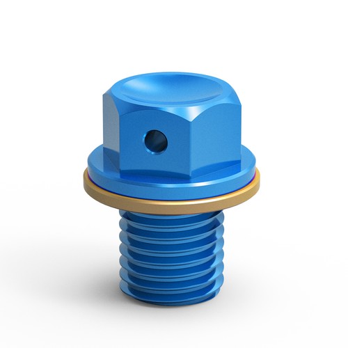 Oil drain plug cap - cap, yamaha