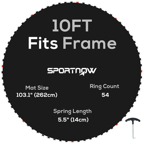 Sportnow trampoline mat - w/, 54
