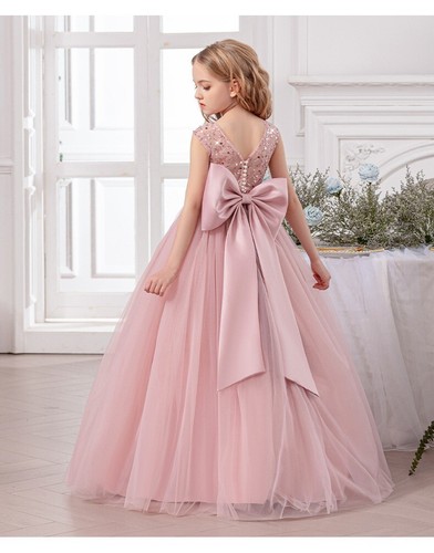 Kids girls sequin bow - sequin,