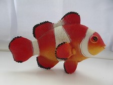 Clown Fish 5" Solid Plastic Marine Sealife Nemo Fish Figure