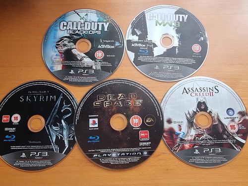 Sony playstation discs - 5,