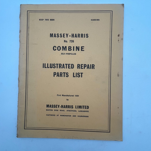 Massey harris 726 sp - massey,