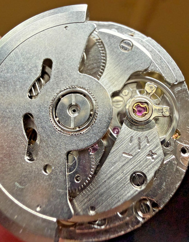 Automatic watch movement day - watch,