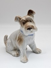 Vintage Sitting Fox Terrier