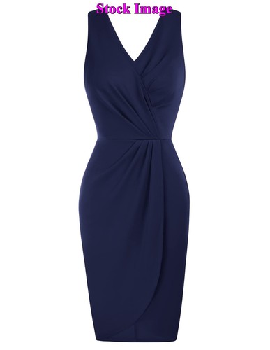 Elegant navy blue - elegant, faux