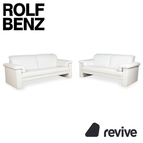 Rolf benz 4000 leather sofa - benz,