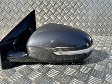 KIA SPORTAGE MK4 FRONT LEFT PASSENGER SIDE POWER FOLD WING MIRROR IN GREY 2017