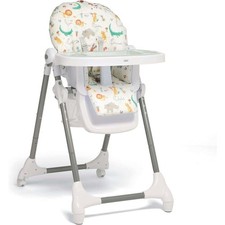 Mamas & Papas Snax Low Adjustable Highchair with Removable Tray – Jungle Alphabe