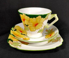 Vintage art deco tea cup - art,