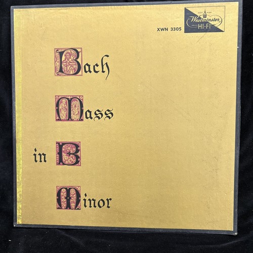 Bach mass minor - mass, b