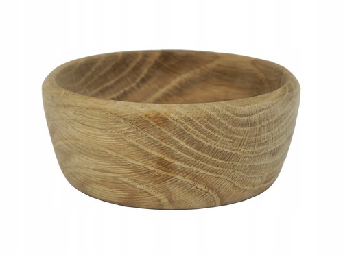 Wooden bowl solid oak - wooden, oak,