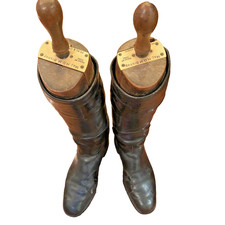 Riding Boots & Wood Stretchers