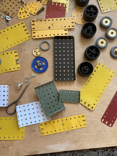 Vintage meccano job lot one - vintage,
