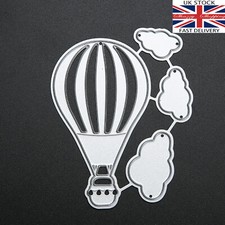 4 piece Hot Air Balloon clouds