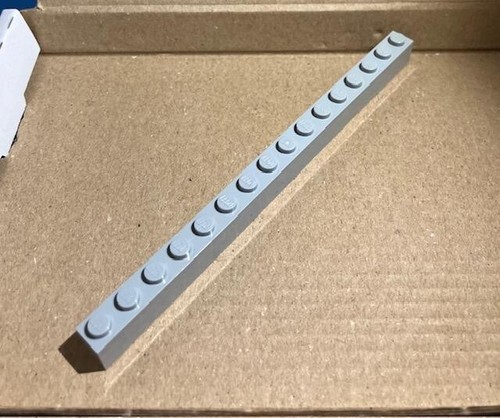 Lego bricks 1x3 and larger - and, 1x
