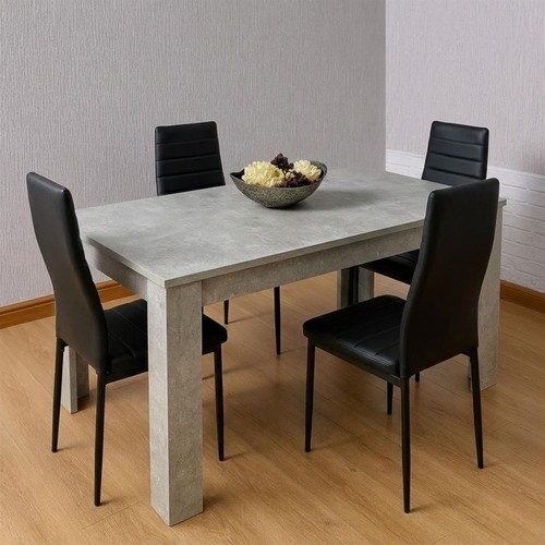 Piece stone grey dining - 5-piece,