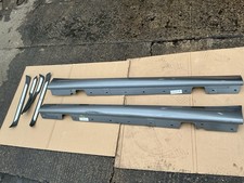 BMW 3 SERIES E90 E91 LCI M SPORT RIGHT & LEFT SIDE SKIRTS PAIR TOURING GREY A52