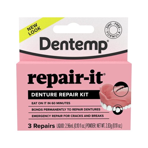Dentemp denture repair kit - dentemp, –