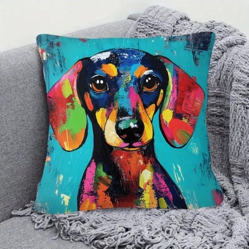 Lovely bright dachshund dog - lovely,