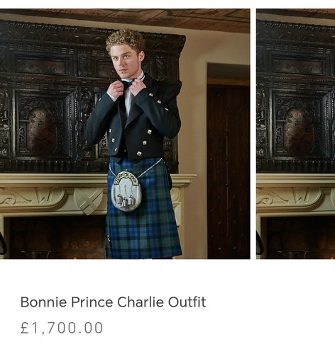 Scottish prince charlie - prince, kilt