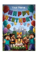 Minecraft Game Themed Birthday