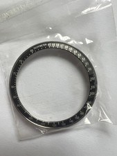 Complete Bezel + Black/Silver Grey Tachymeter Insert Seiko 6139-6002 6139-6005