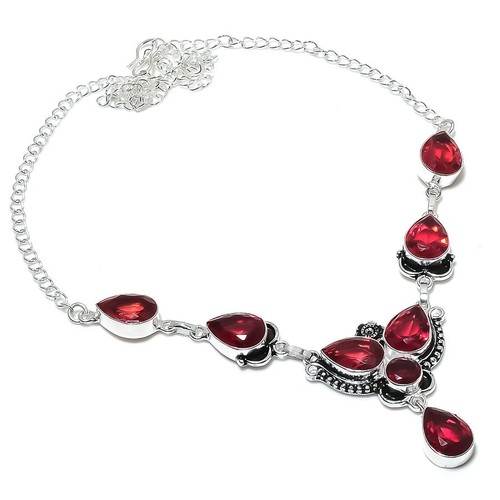 Red garnet gemstone - gemstone, handmade