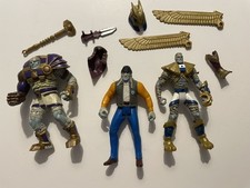 Mummies Alive! 1997 cult animated series, 5" Vintage Hasbro Action Figures