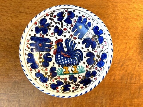 Deruta italian pottery bowl - pottery,