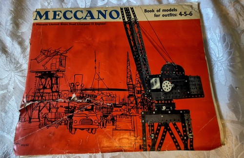 Meccano vintage instructions - meccano,