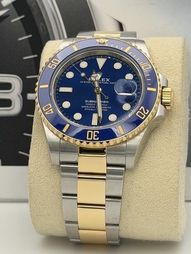 Rolex submariner date blusey - rolex,