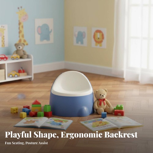 Low plastic chair with - low,