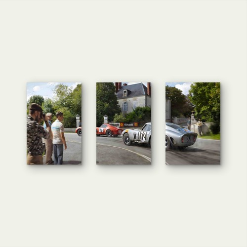 3pcs vintage classic racing - vintage,