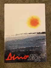 Original Ferrari 308 GT4 Dino Sales Brochure Handbook Part Manual 1974 gto gtb