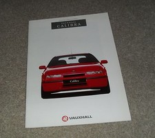 Vauxhall Calibra Brochure 1994 -  2.0 8v - 2.0 16v - 2.0 Turbo 4X4 - 2.5 V6