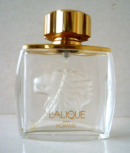 Lalique lion head spray - lion's,