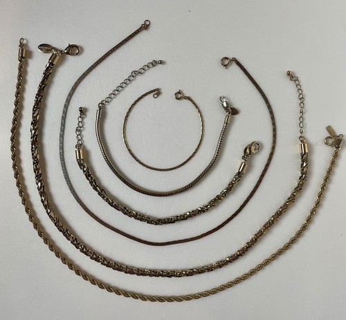 Gold tone jewellery lot pcs - tone,